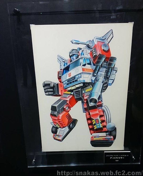 Parco The World Of The Transformers Exhibit Images   Artwork Bumblebee Movie Prototypes Rare Intact Black Zarak  (17 of 72)